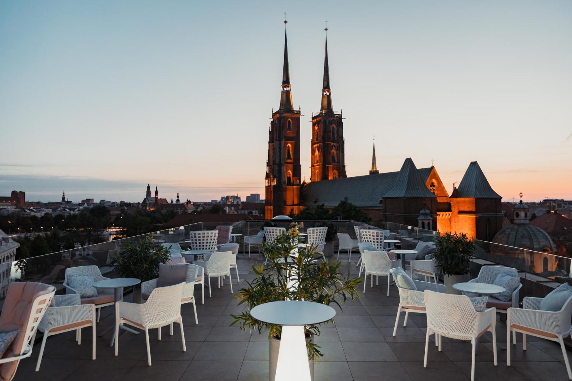 The Bridge Wroclaw - Mgallery Экстерьер фото Rooftop terrace