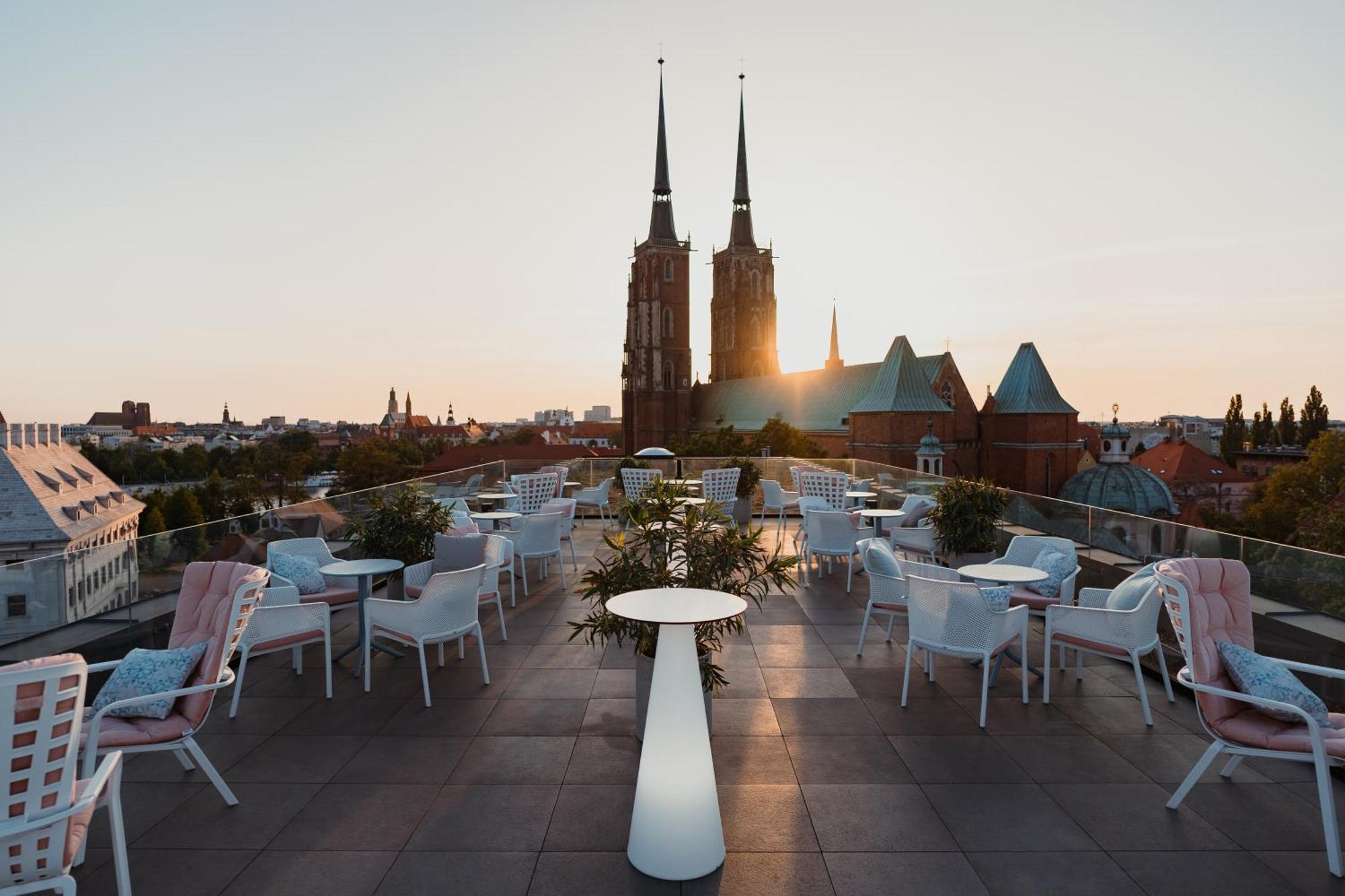 The Bridge Wroclaw - Mgallery Экстерьер фото Rooftop terrace